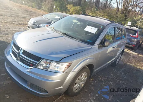 2016 Dodge Journey Se from USA, damaged, VIN 3C4PDCAB5GT121396